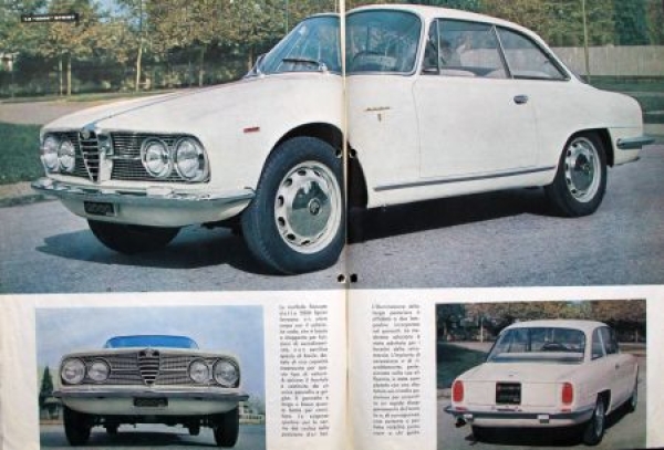 Alfa Romeo 2000 Sprint Modelprogram 1960 Carbrochure (2348)